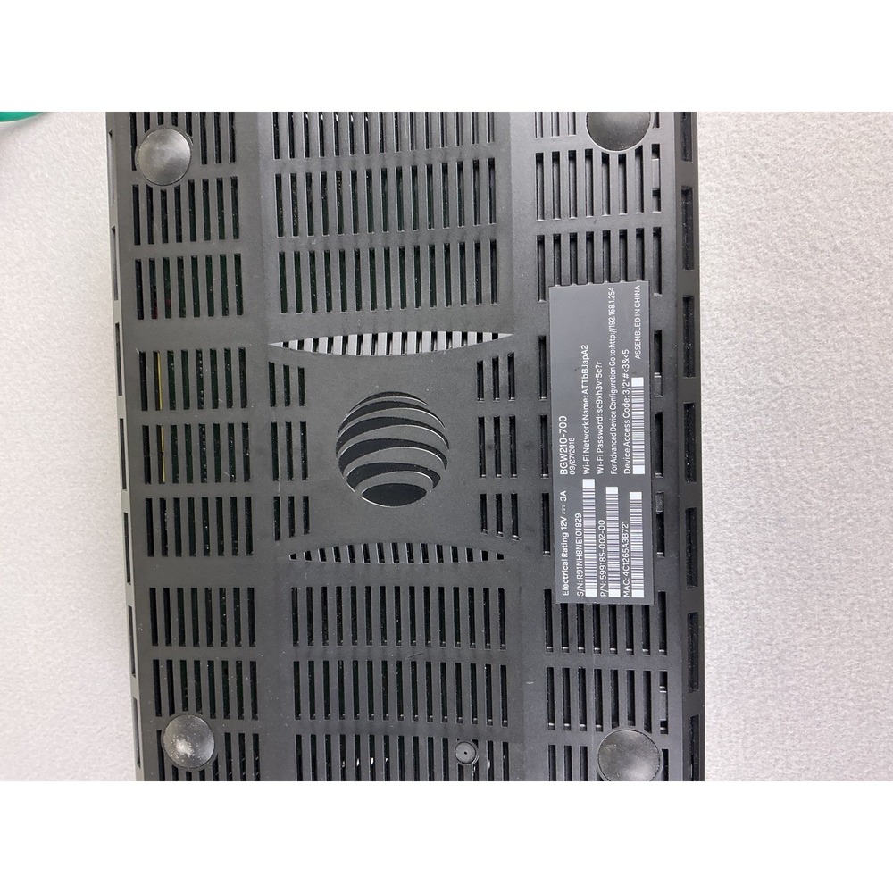 ARRIS‎ BGW210-700 AT&T WiFi Gateway Modem Router w/ Power Adapter - Picture 6 of 8